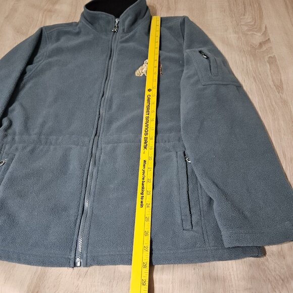 Danbury Mint Labrador Retriever Embroidered Women's  Fleece Jacket Size Xl - Picture 10 of 10